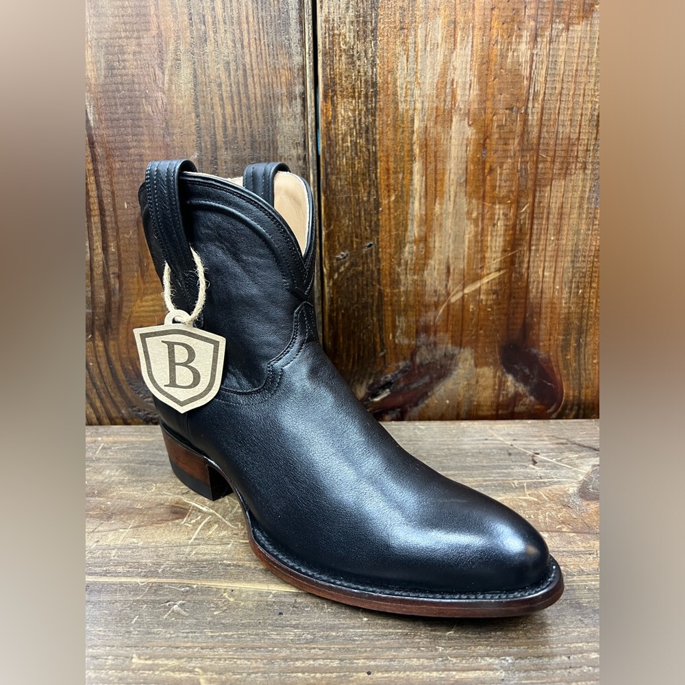 BACHESTO The Daffney in Jet Black Western bootie